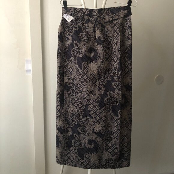 BALI BIDADARI BATIK LILIT WRAP SKIRT M NWT - Picture 1 of 10